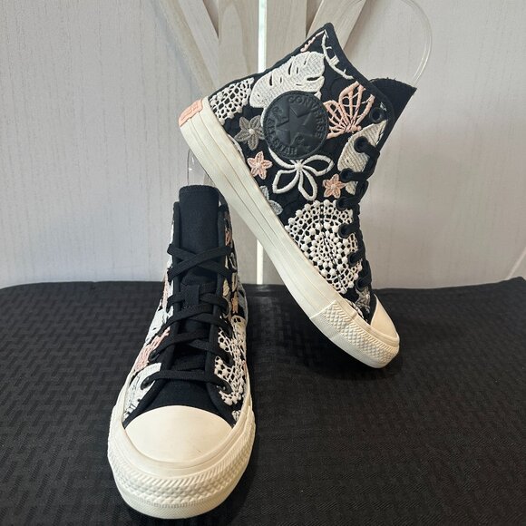 Converse Chuck Taylor All Star Butterflies High-Top Sneakers - Picture 4 of 10